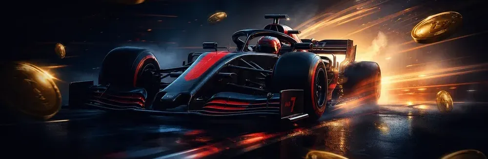 Kleurrijke slotmachine-symbolen op een casinoscherm